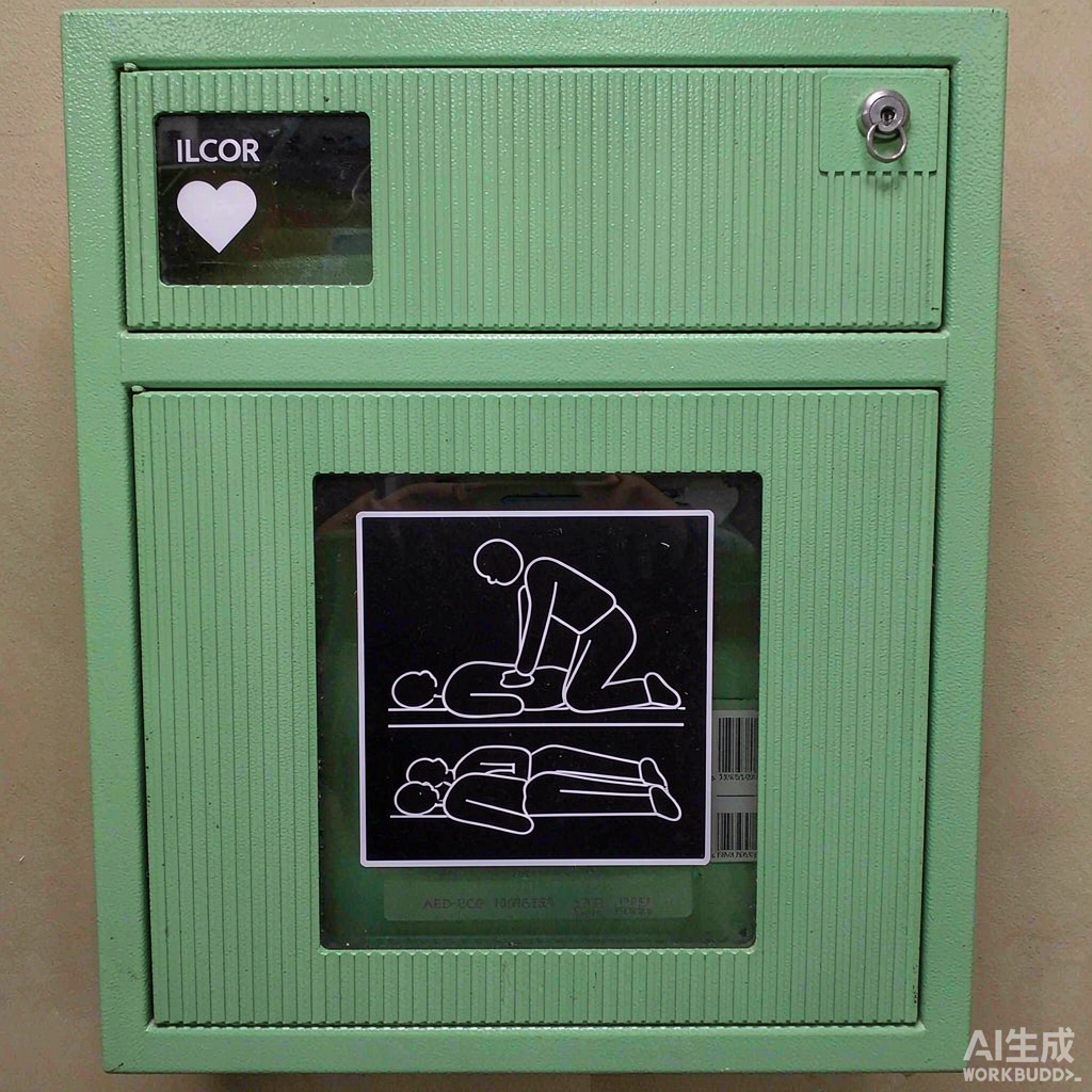 船舶与工厂AED急救点标识