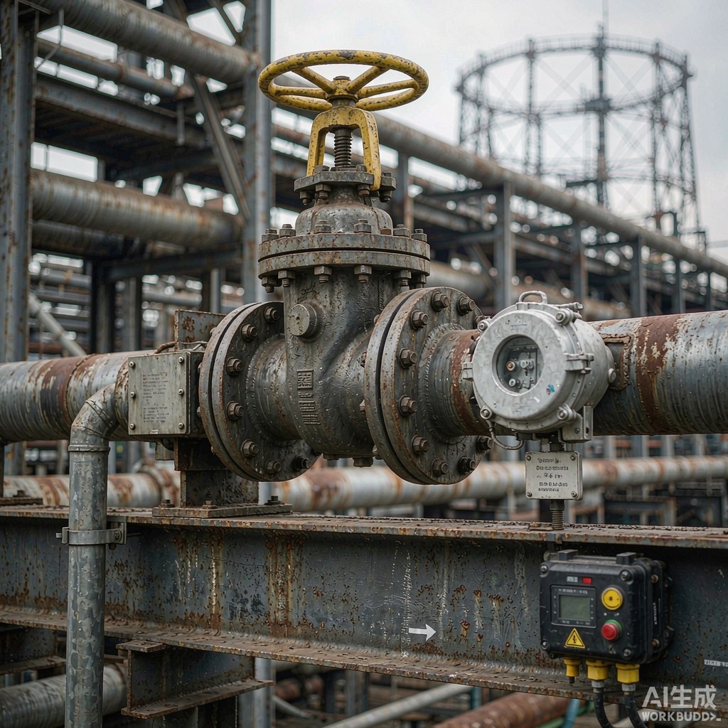 钢铁联合企业高炉煤气柜及煤气混合站 CO 监测与防爆电气标识特写