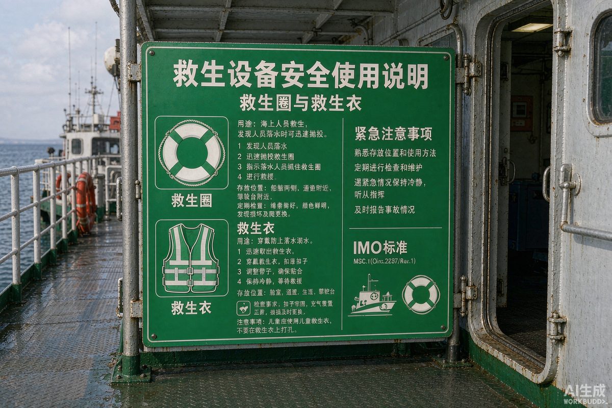 船舶救生设备标识