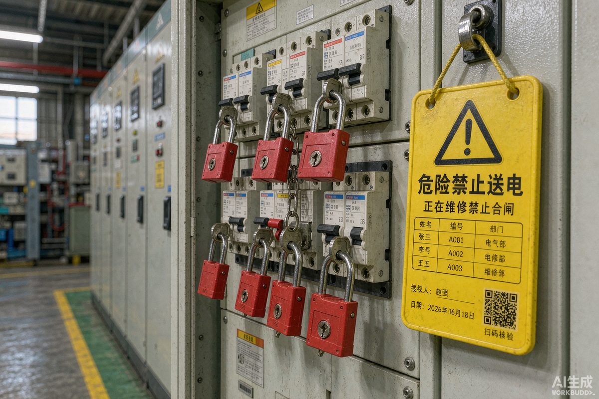 LOTO上锁挂牌锁具实景
